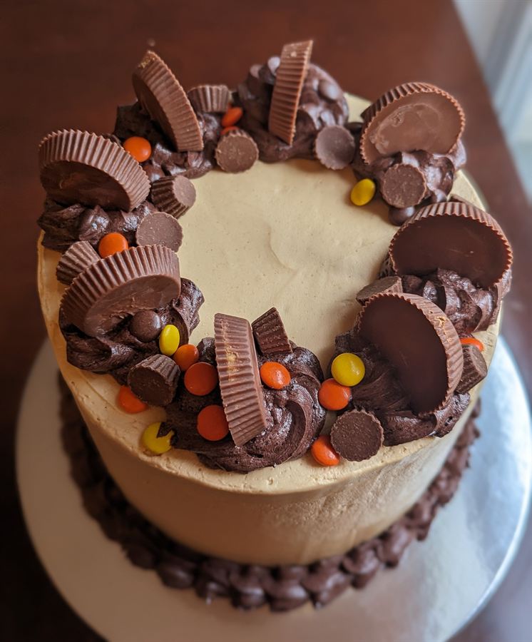 Peanut butter cake